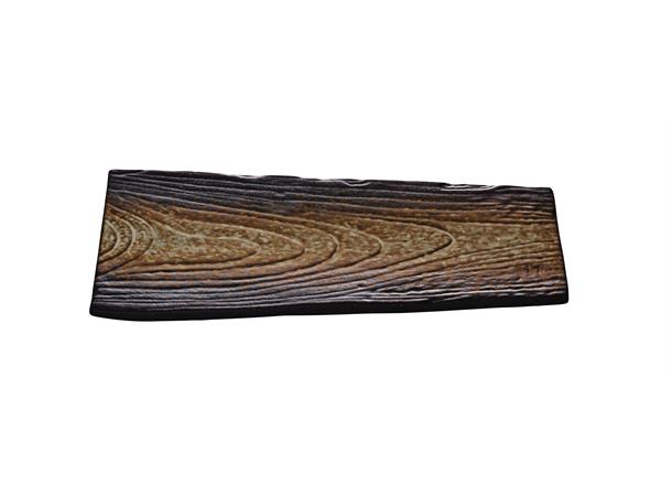 TERRA tallerken rektangulær 280x160mm Stengods - H:28mm